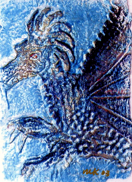 Blue Dragon by Miriam Kalb Blue Dragon by Miriam Kalb